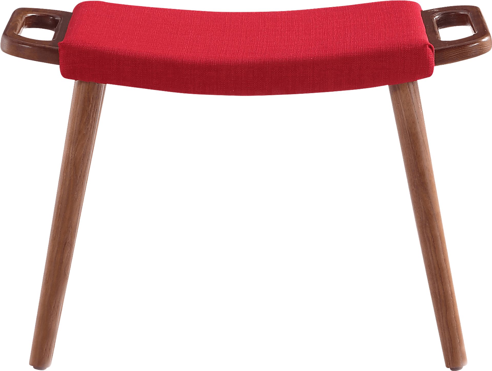 Noriton Red Accent Ottoman - Image 2