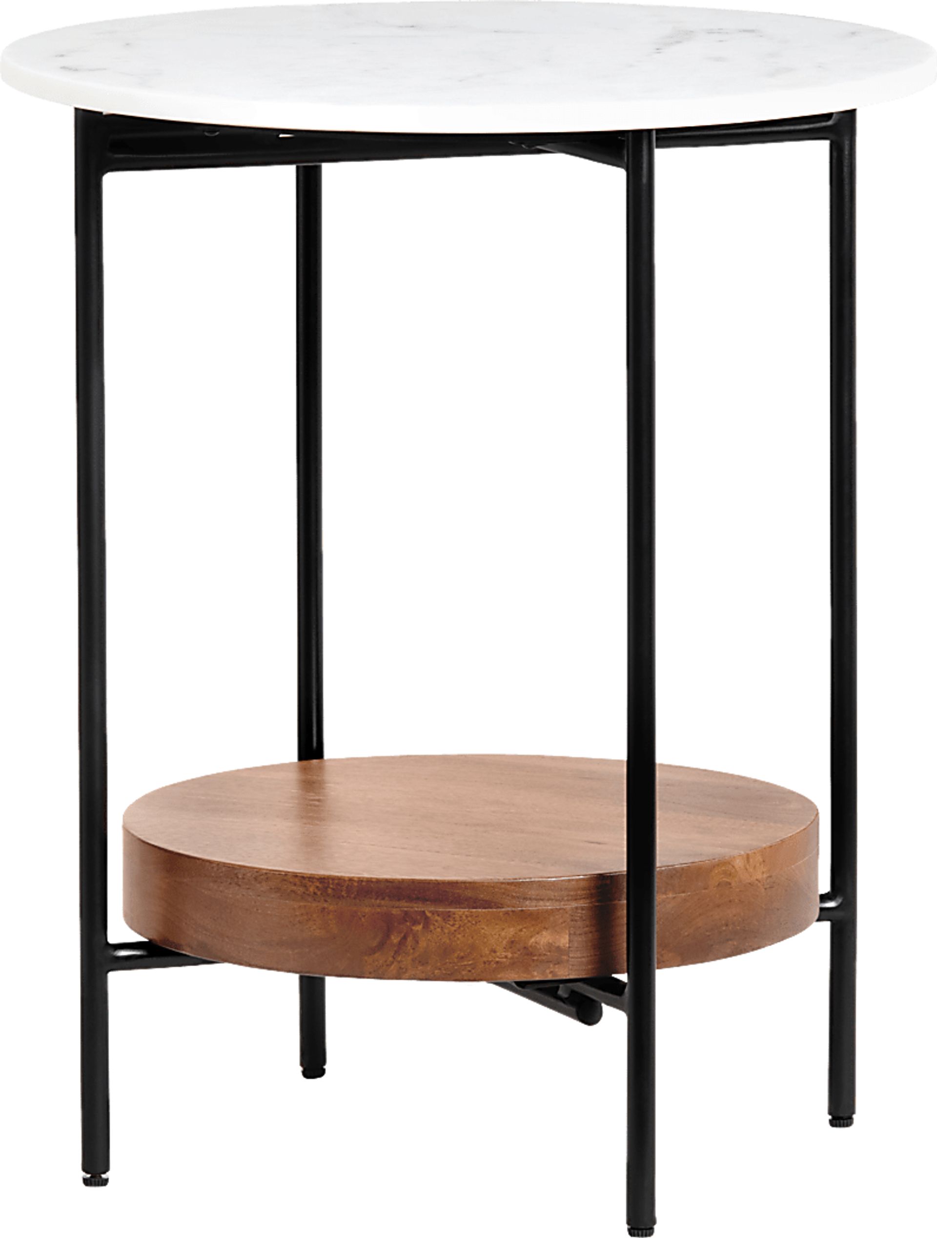Norkota White End Table - Image 1