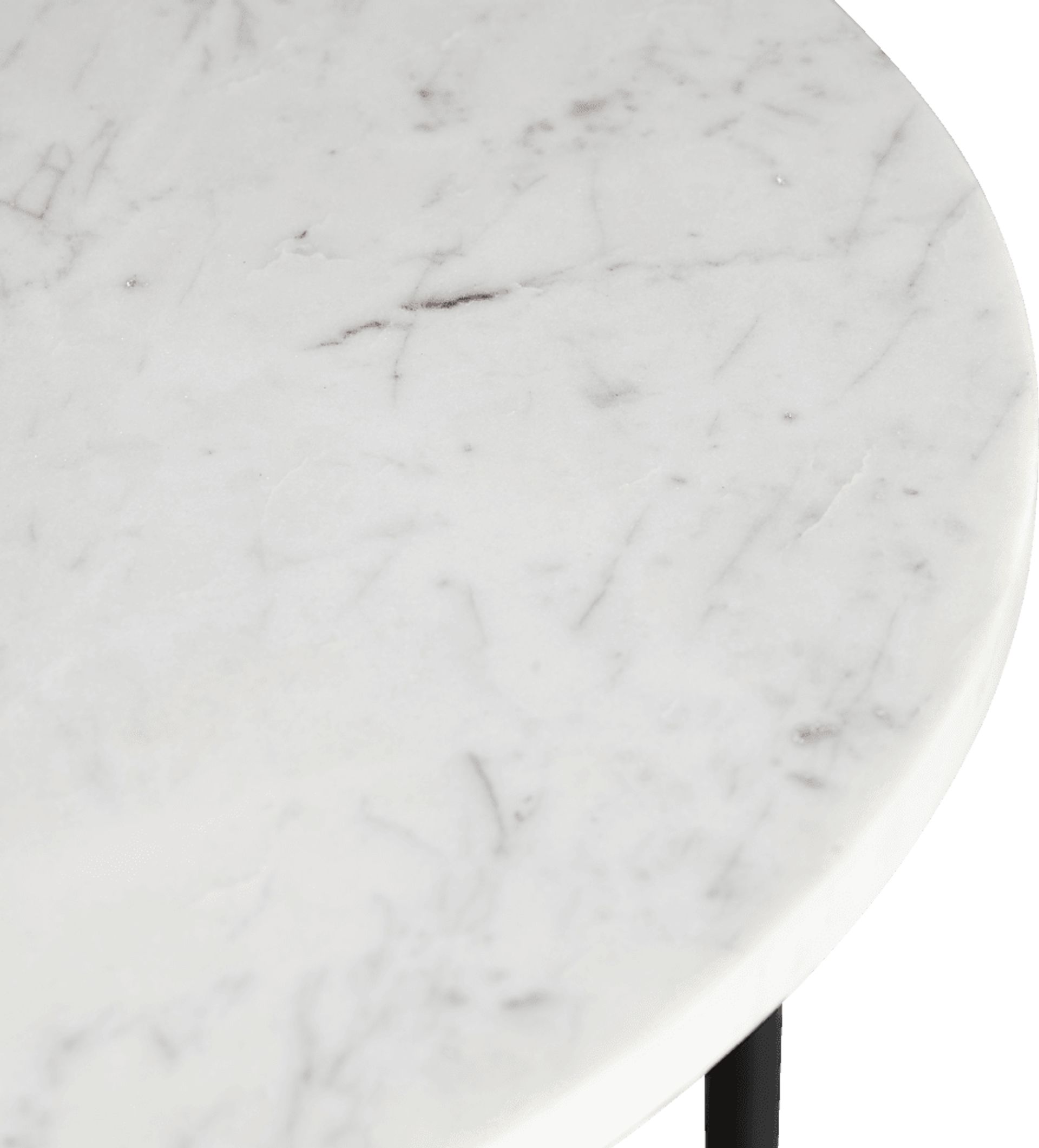 Norkota White Round Cocktail Table - Image 2