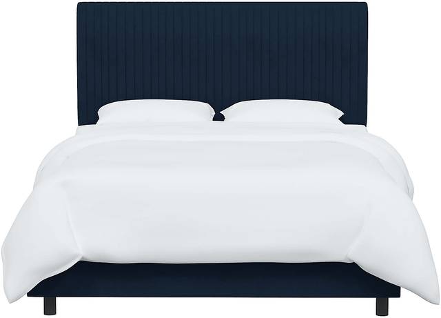 Norlana Dark Blue King Bed - Thumbnail - Image 2