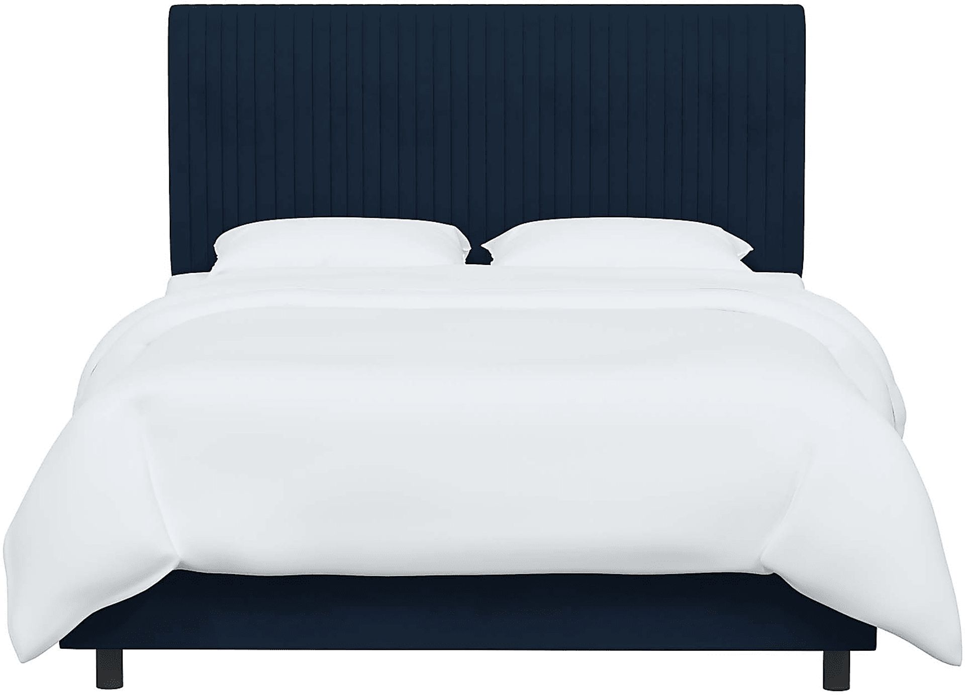 Norlana Dark Blue Polyester Fabric King Bed | Rooms to Go