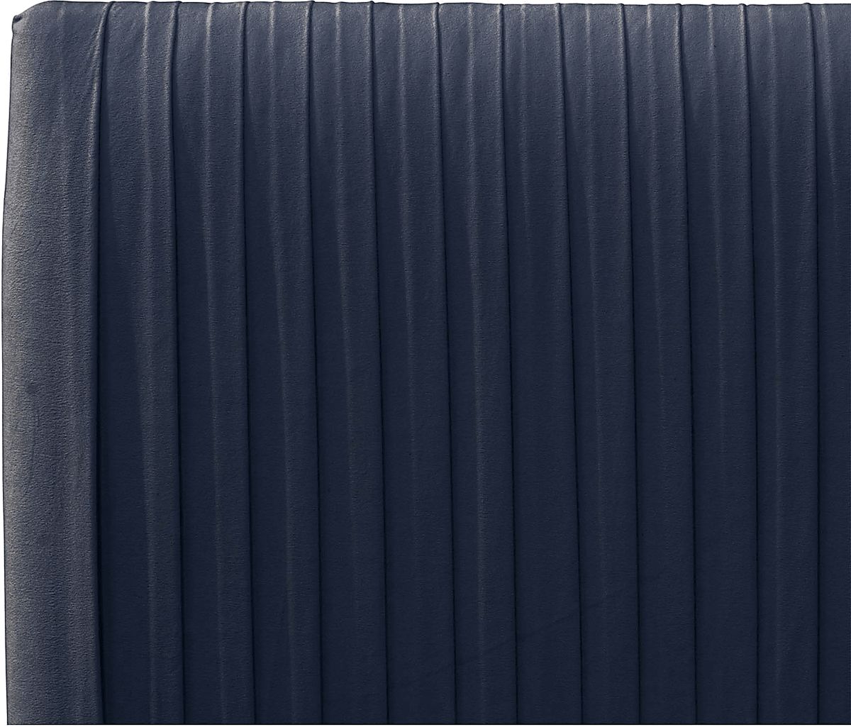 Norlana Dark Blue Polyester Fabric Queen Bed | Rooms to Go