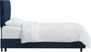 Norlana Dark Blue Twin Bed