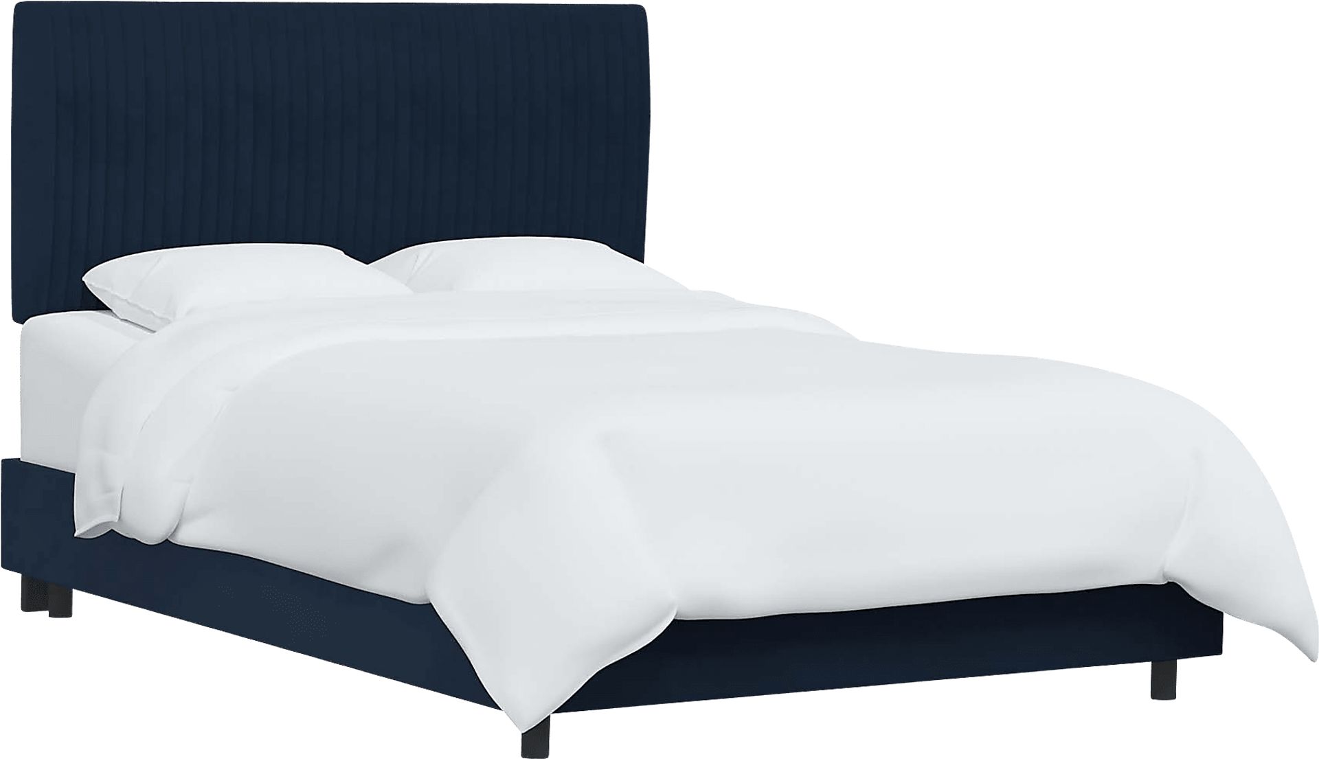 Norlana Dark Blue Twin Bed - Image 1