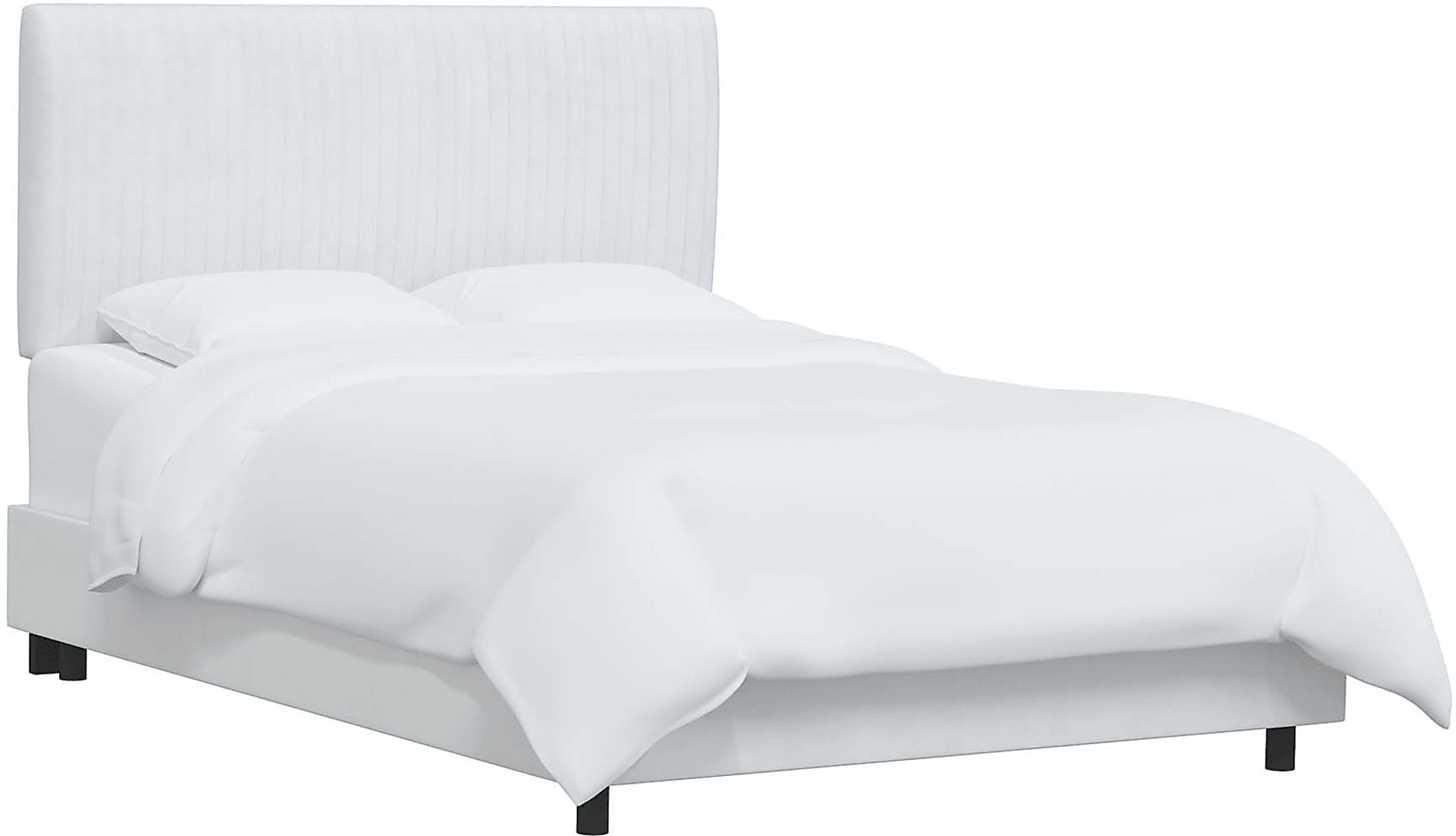 Norlana White California King Bed - Image 2