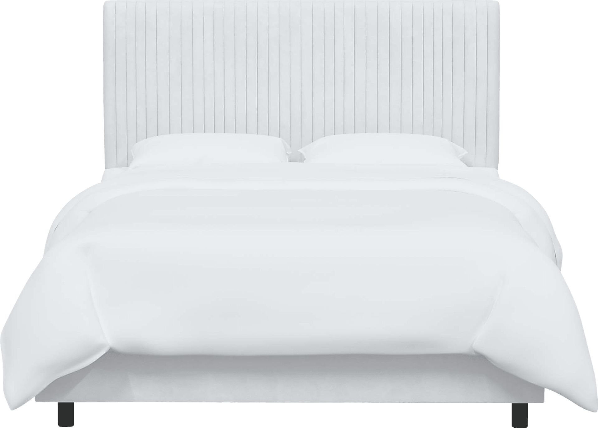 Norlana White California King Bed - Image 1