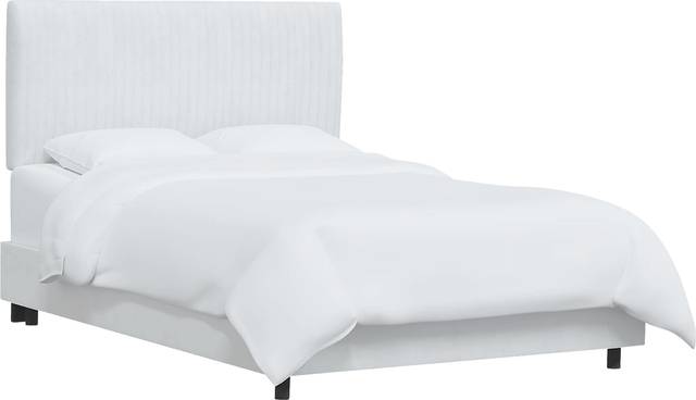Norlana White Twin Bed - Thumbnail - Image 1