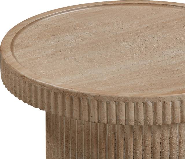 Norma Natural Accent Side Table - Thumbnail - Image 2