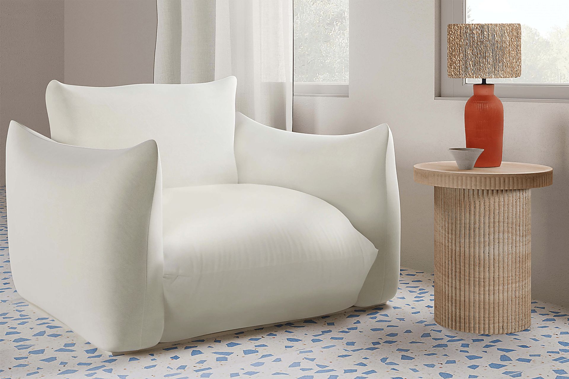 Norma Natural Accent Side Table - Image 3