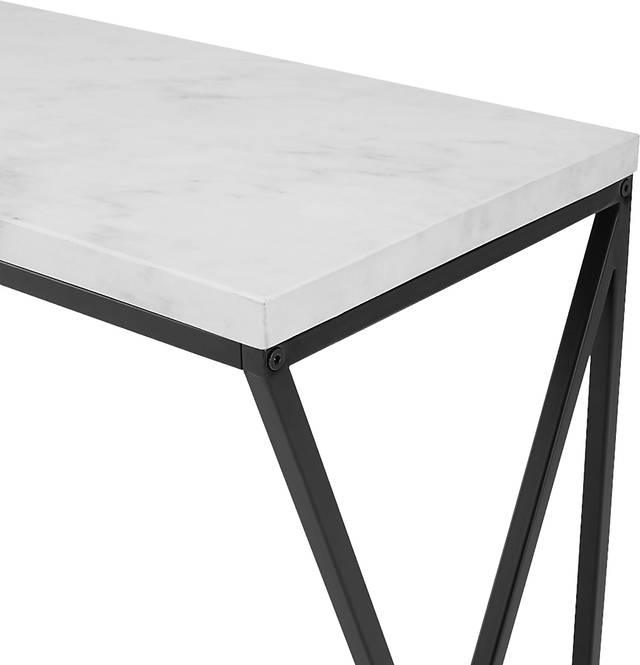 Normanside White Sofa Table - Thumbnail - Image 3