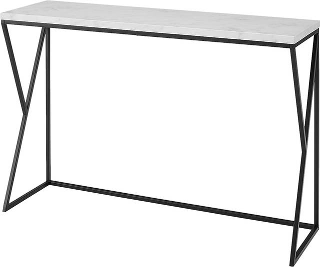 Normanside White Sofa Table - Thumbnail - Image 1