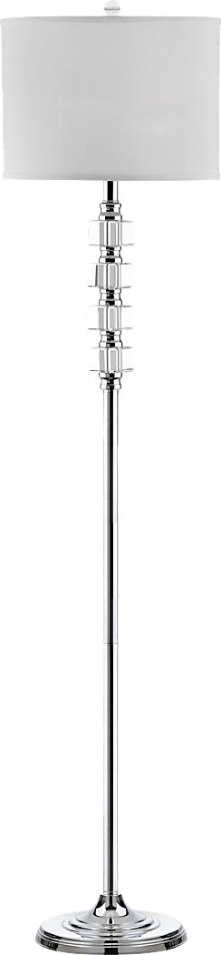 Normile Club Silver Floor Lamp