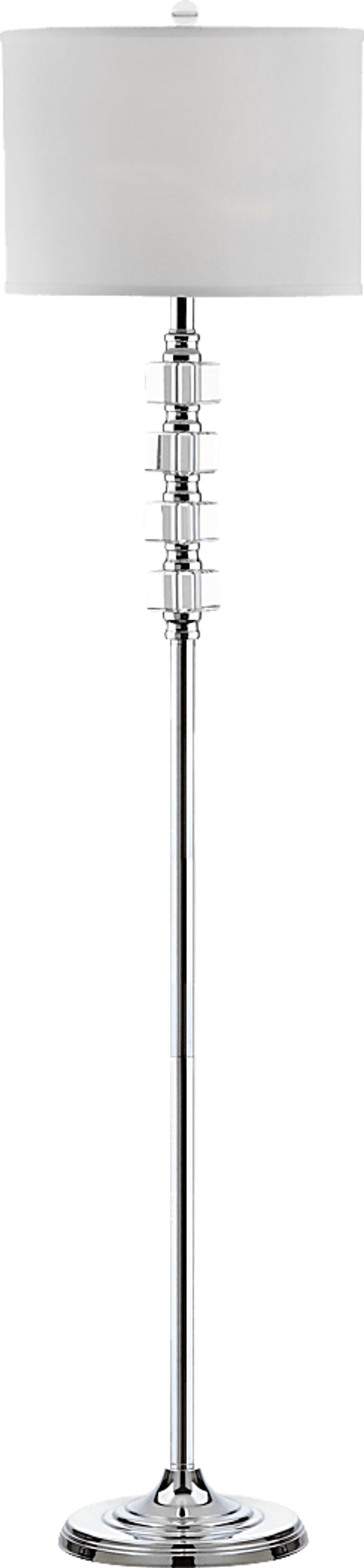 Normile Club Silver Floor Lamp - Image 1