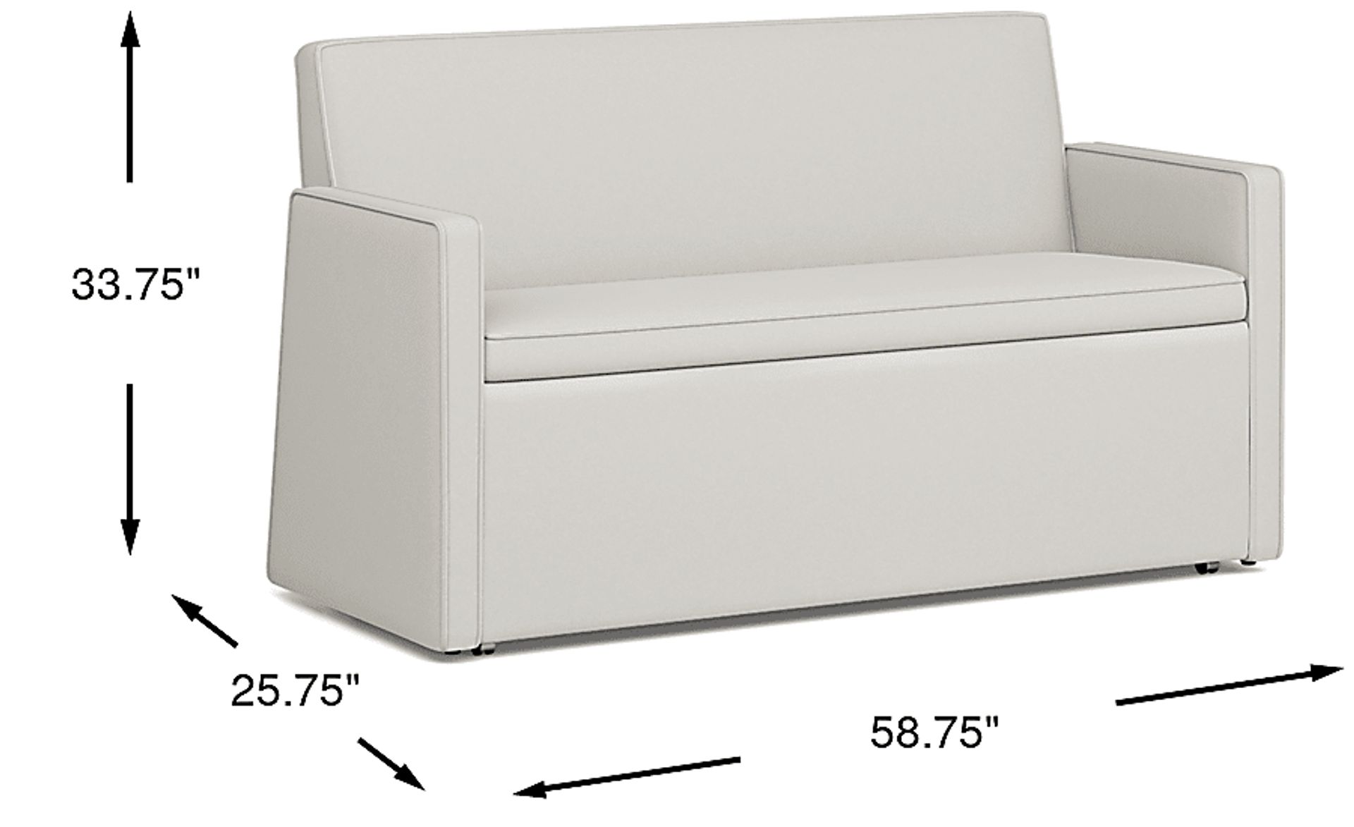 Dimension Image. Please refer to the Dimension Tab on this page for dimension details.