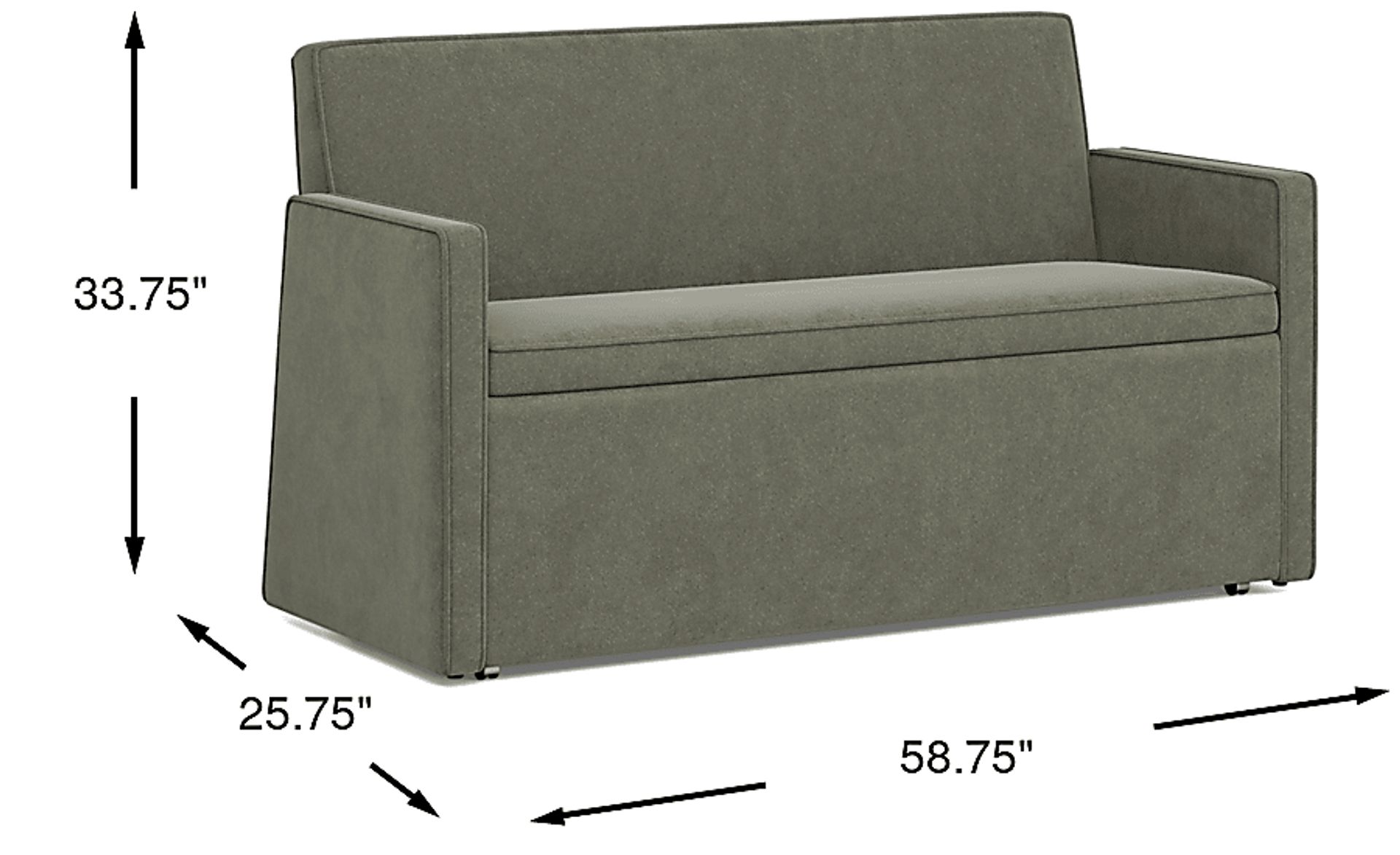 Dimension Image. Please refer to the Dimension Tab on this page for dimension details.