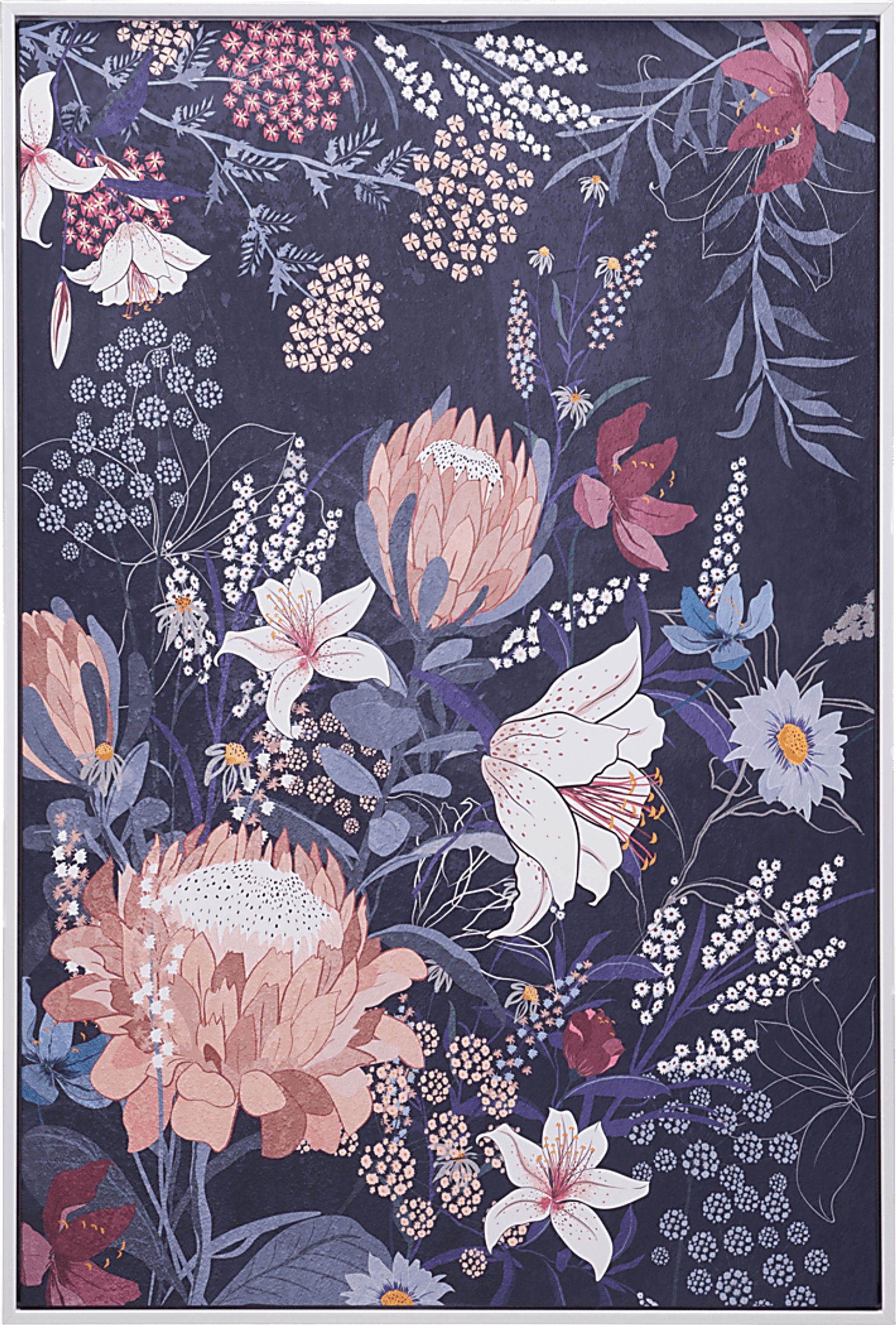 Norriego Navy Wall Art - Image 1