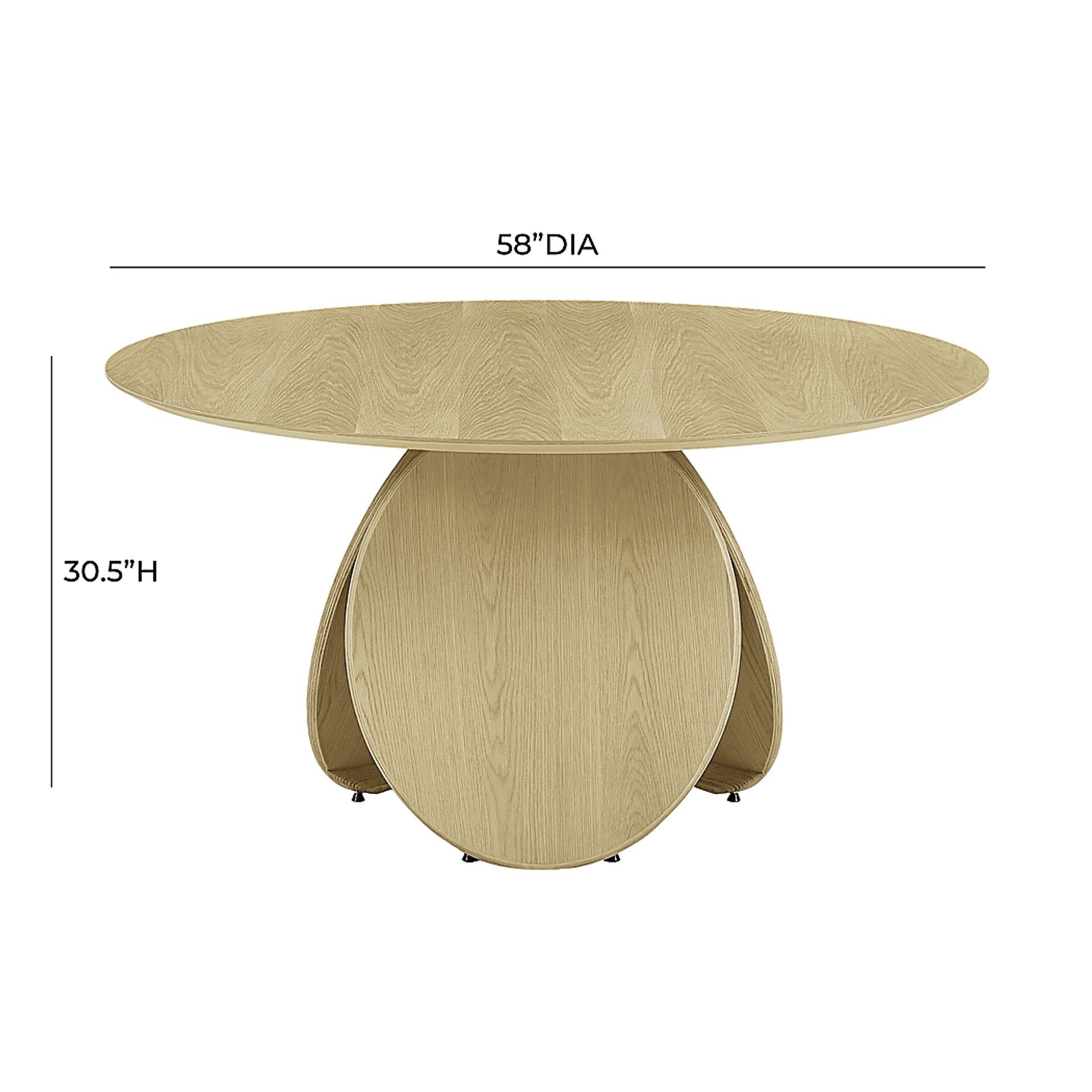 Norrock Brown Dining Table - Image 7
