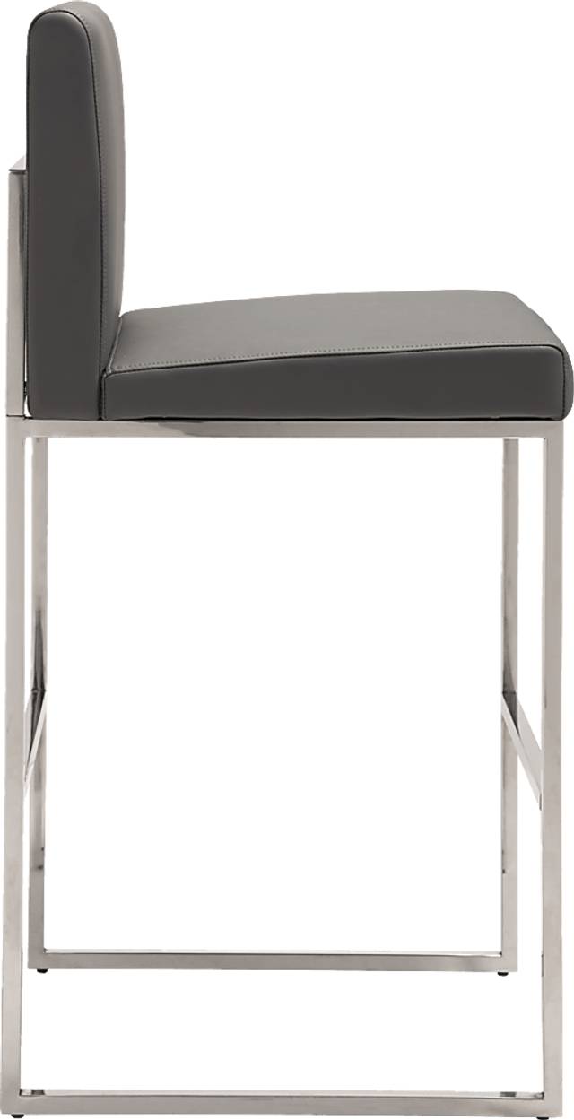Norte Gray Barstool - Thumbnail - Image 3