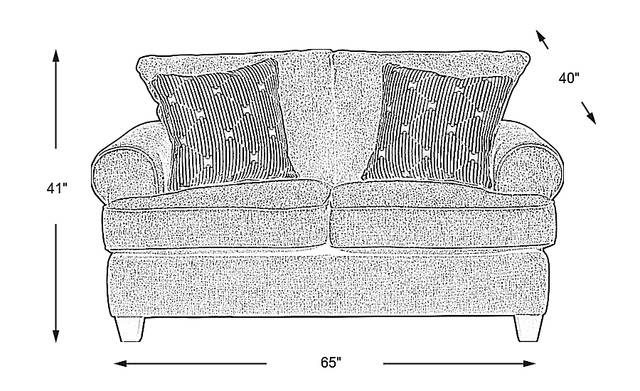Dimension Image. Please refer to the Dimension Tab on this page for dimension details.