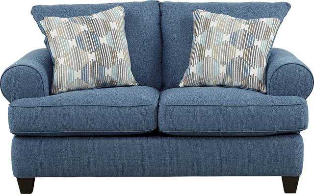 North Bay Chambray Loveseat - Thumbnail - Image 1
