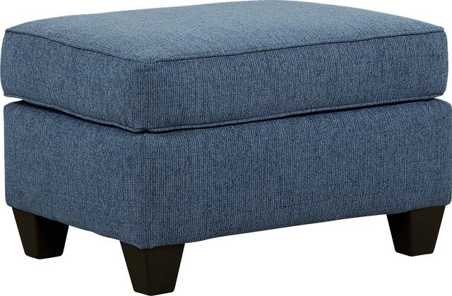 North Bay Chambray Ottoman - Thumbnail - Image 1