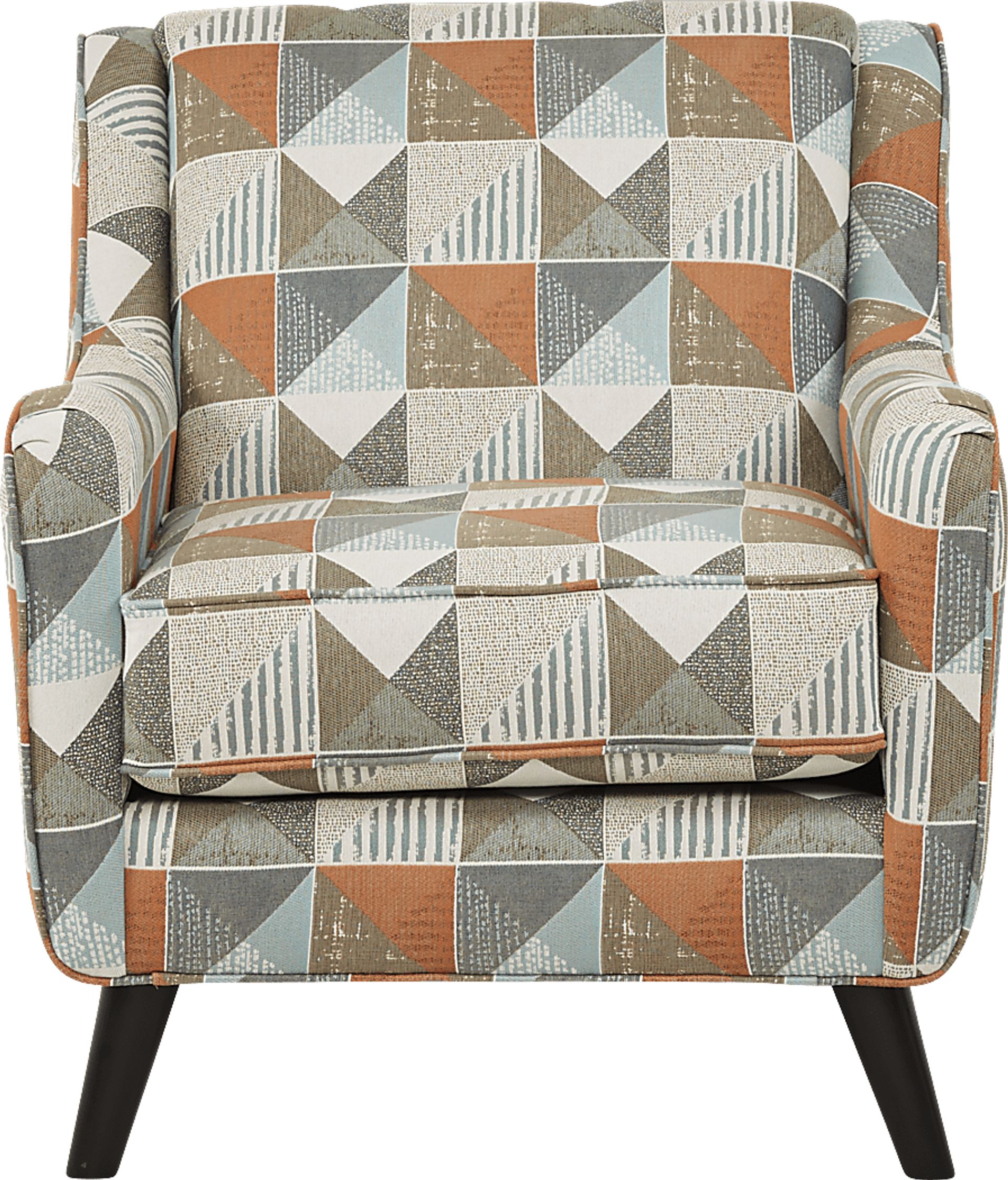 North Cape Orange Accent Chair - Image 2