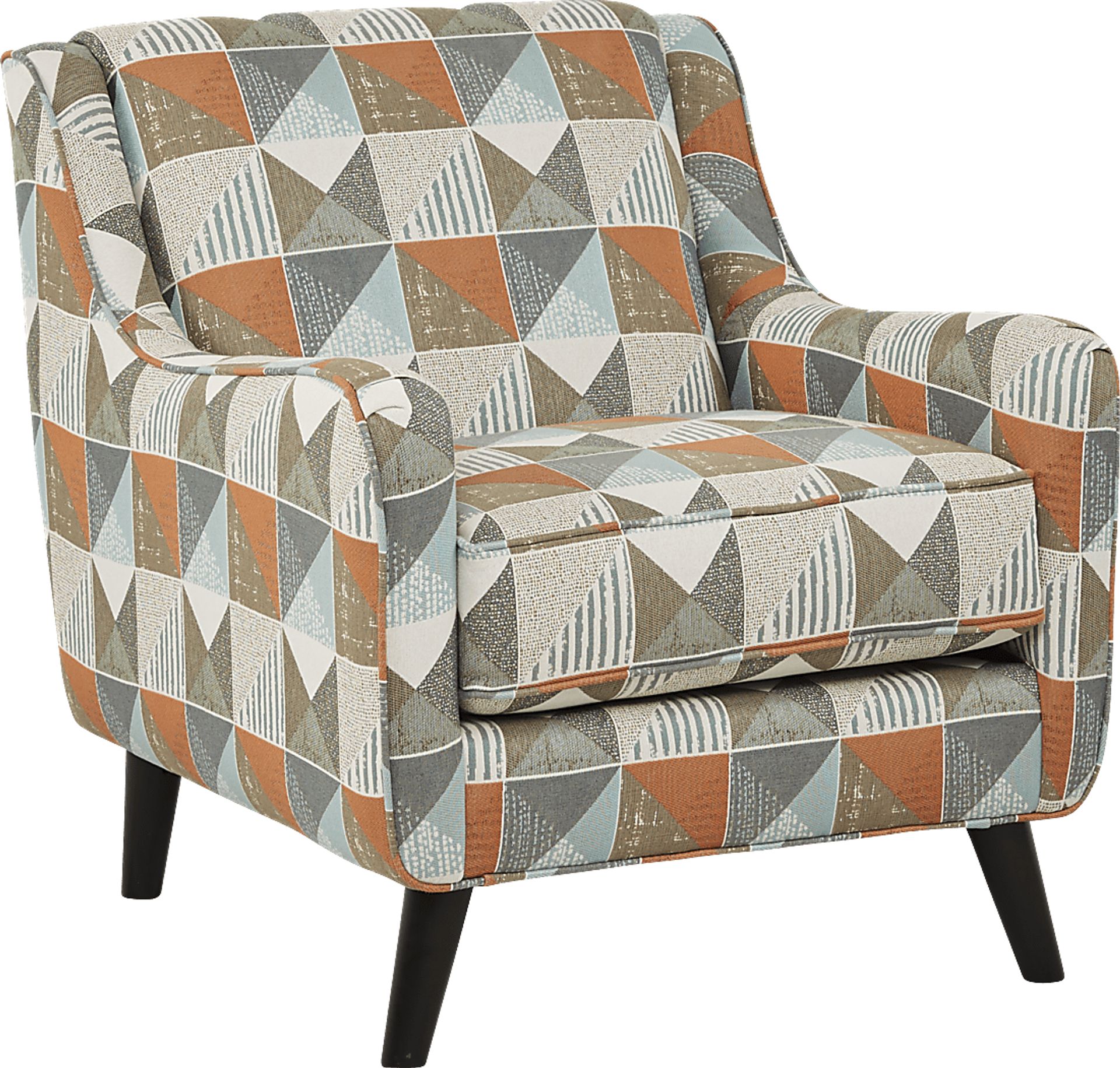 North Cape Orange Accent Chair - Image 1