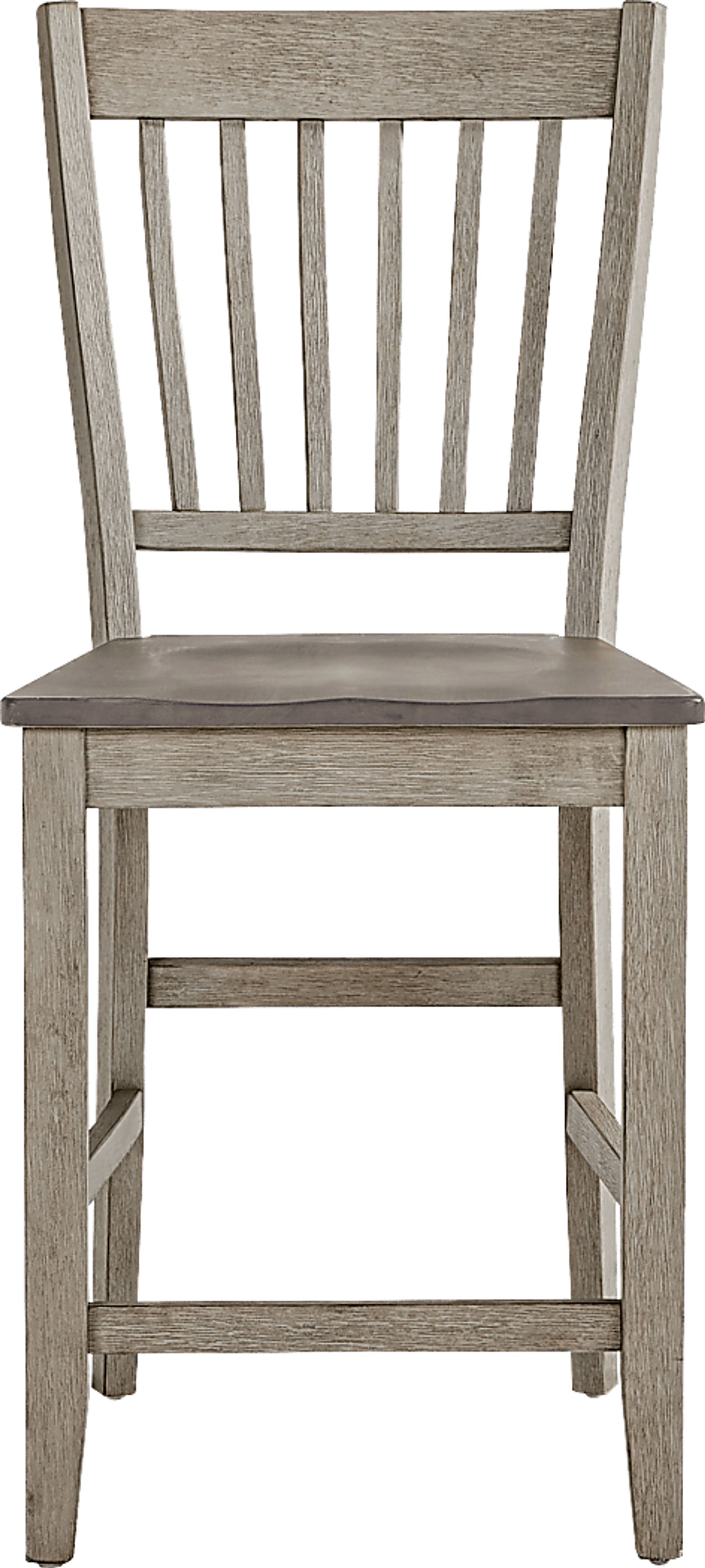 North Fork Gray 5 Pc Counter Height Drop Leaf Dining Room - Image 7
