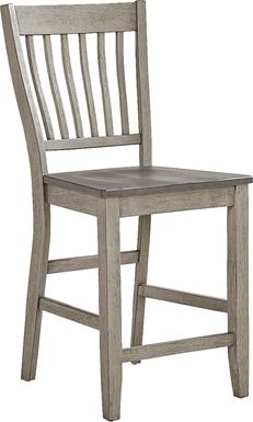 North Fork Gray Counter Height Stool