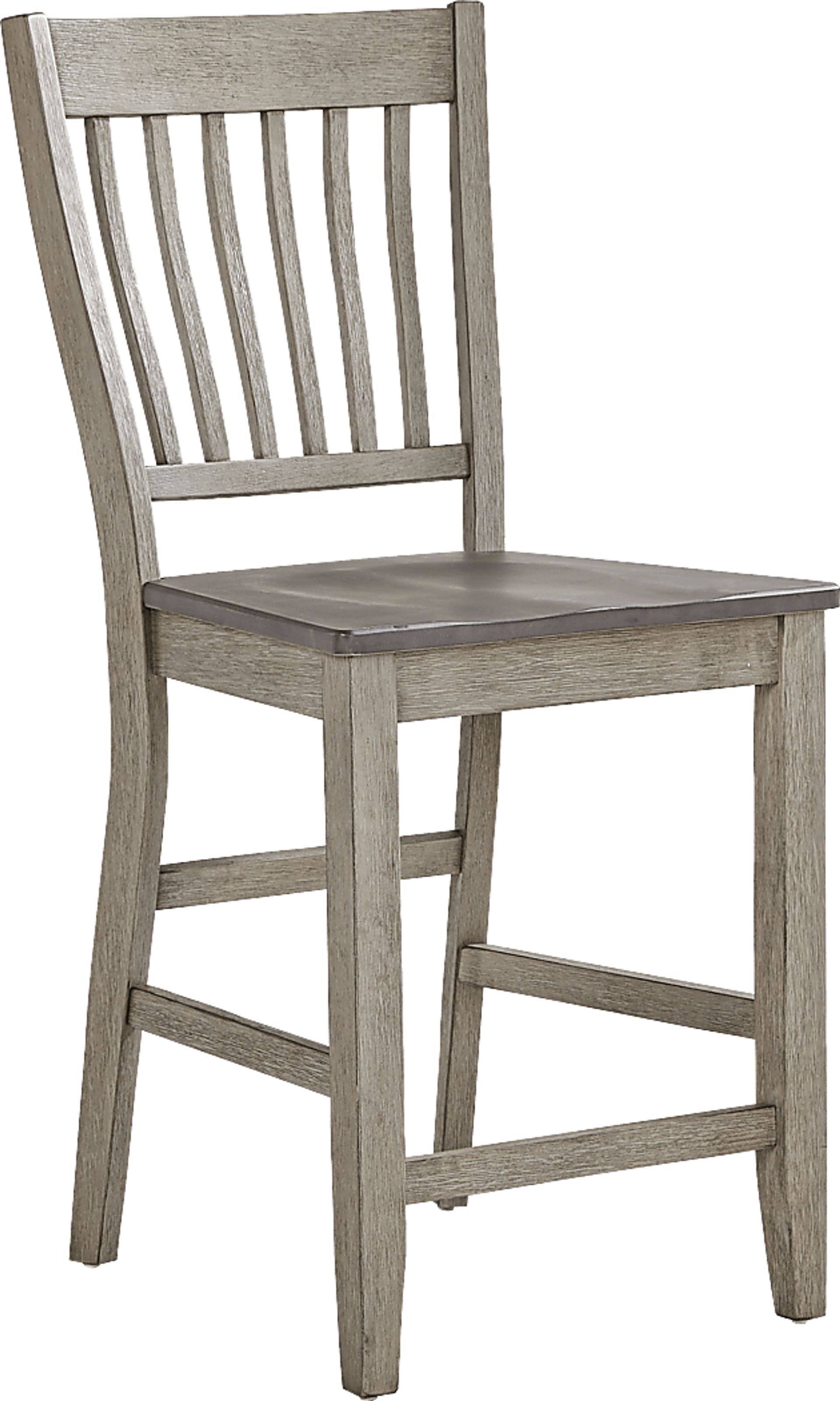 North Fork Gray 5 Pc Counter Height Drop Leaf Dining Room - Image 6