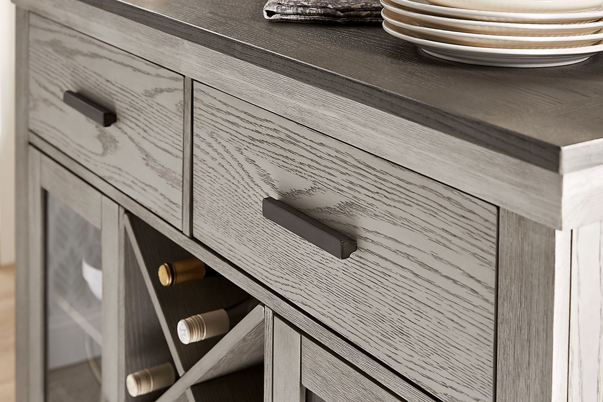 North Fork Gray Side Board - Image 3