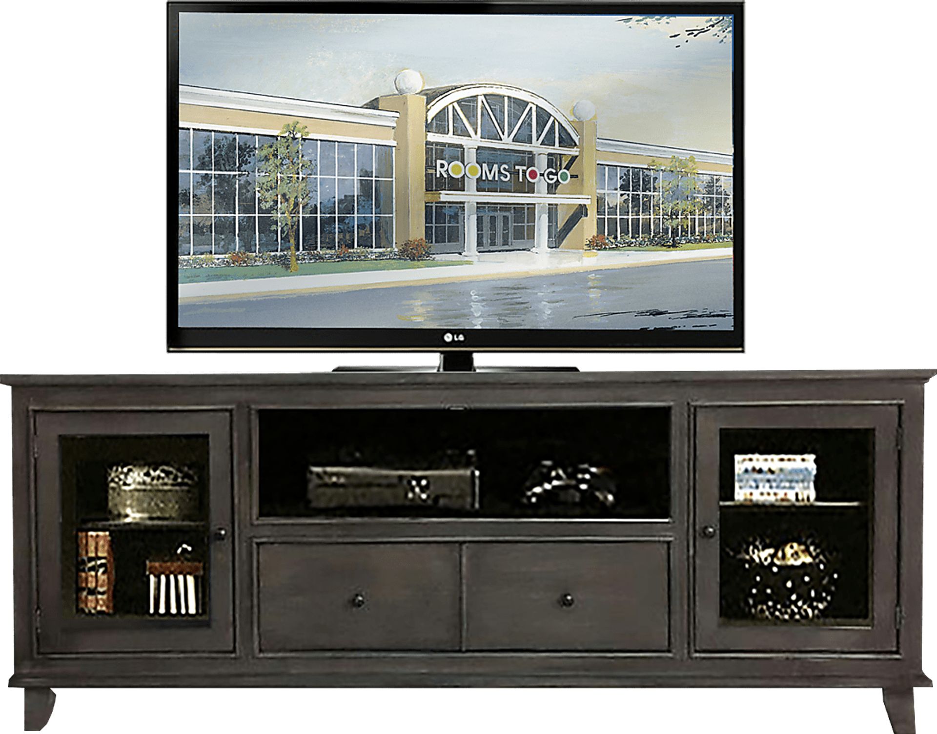 North Terrace 84 in. Gray Console - Image 1