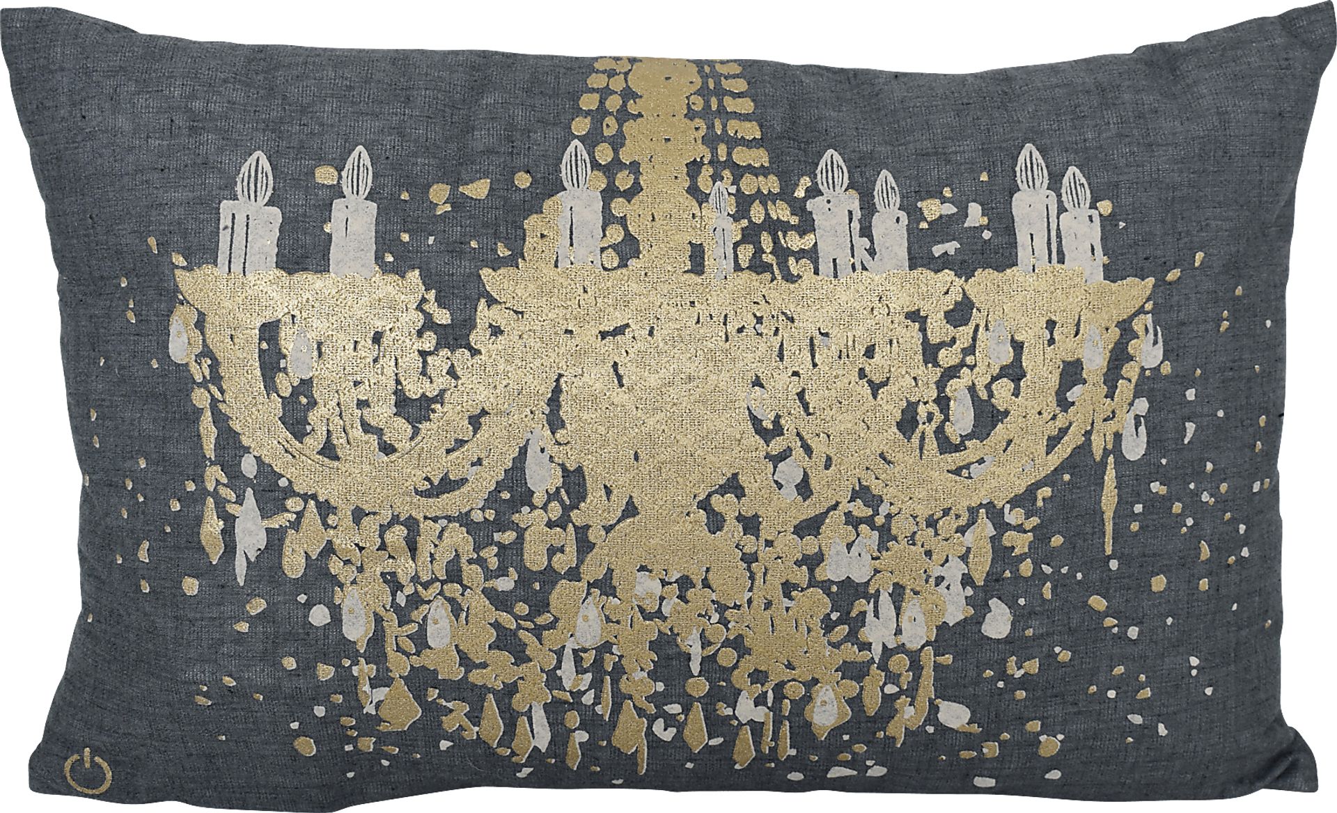 Northcut Blue Throw Pillow - Image 1