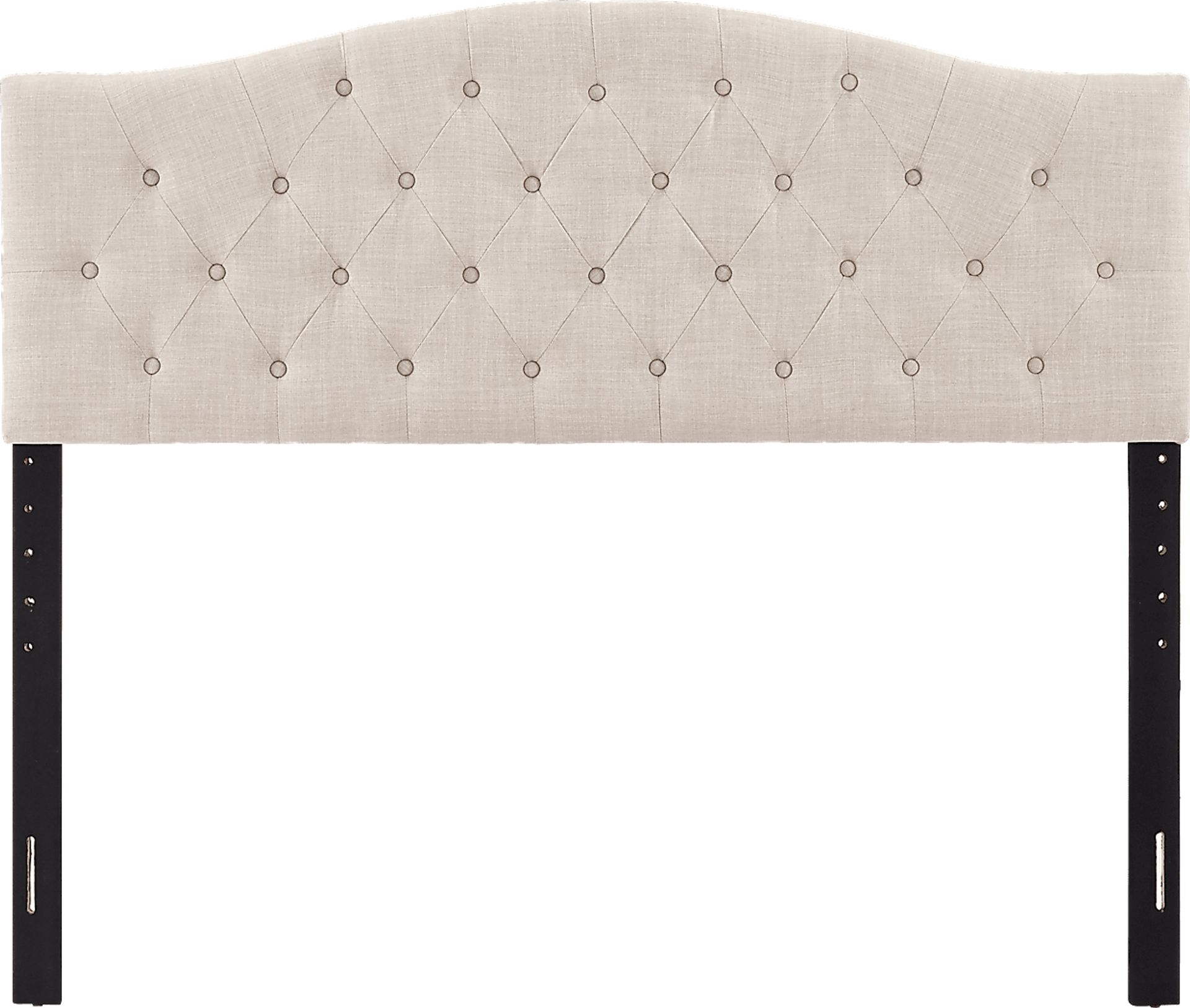 Northdale Beige Queen Upholstered Headboard and Bench - Image 2