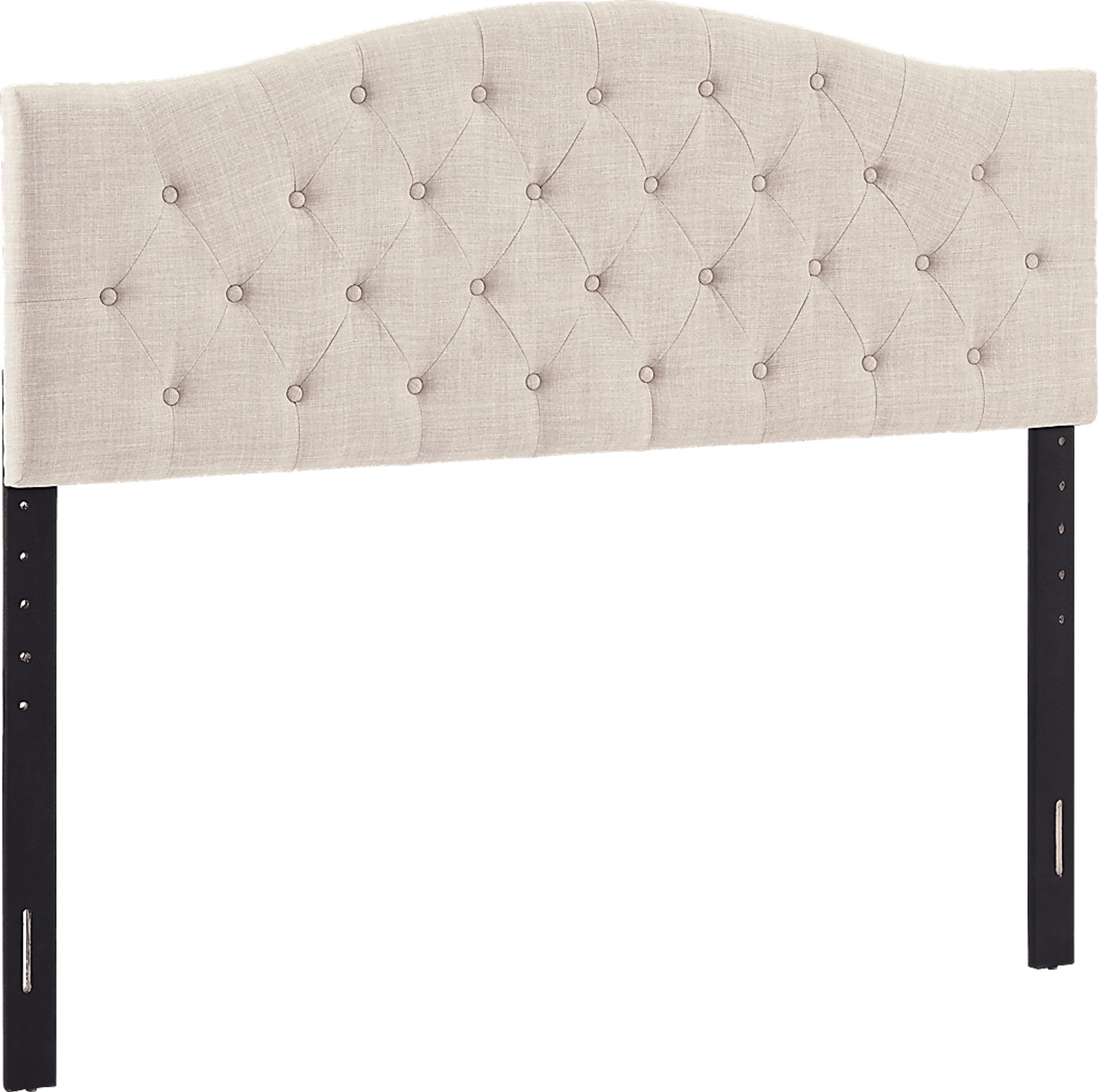 Northdale Beige Queen Upholstered Headboard and Bench - Image 3