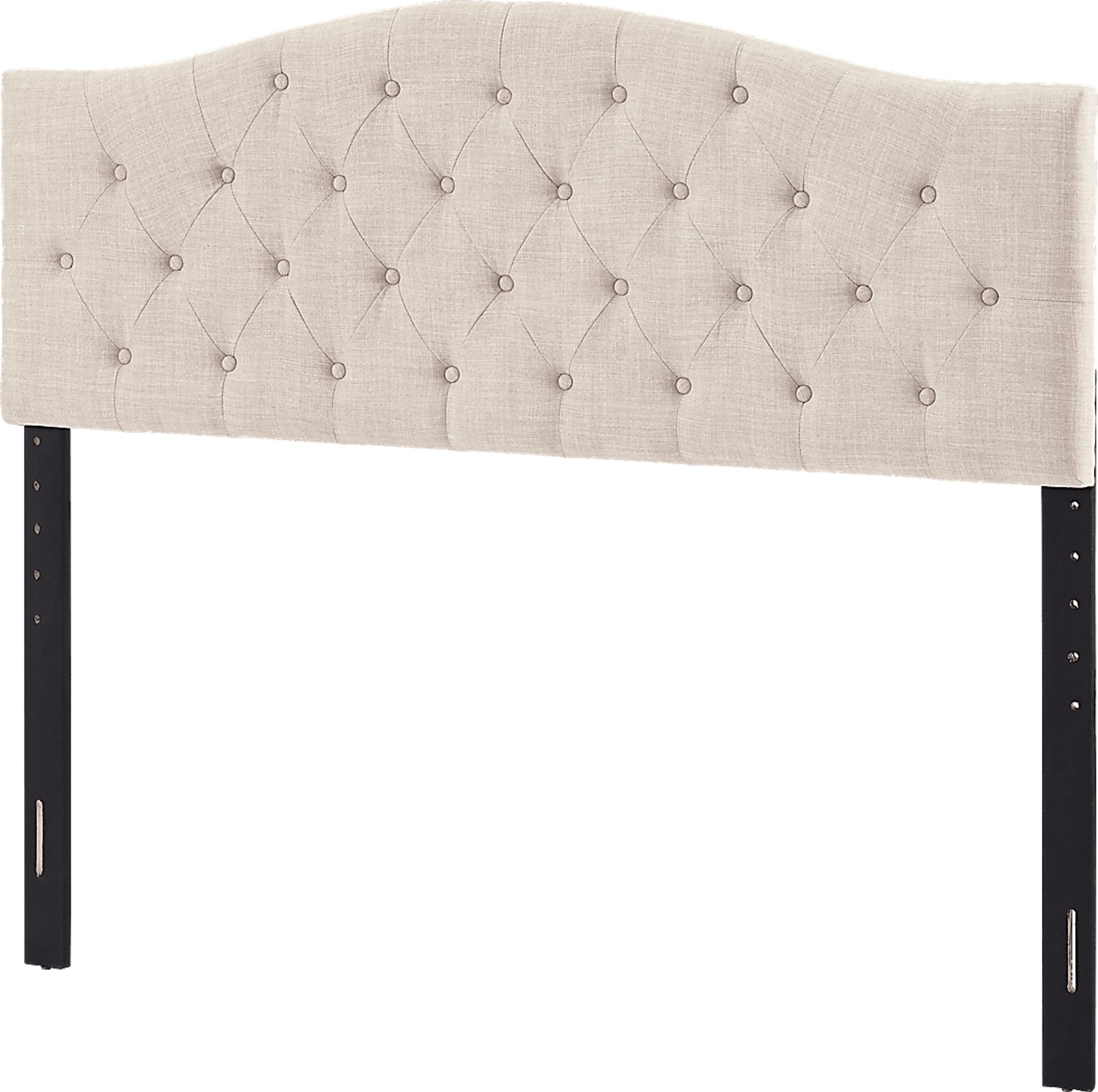 Northdale Beige Queen Upholstered Headboard and Bench - Image 4