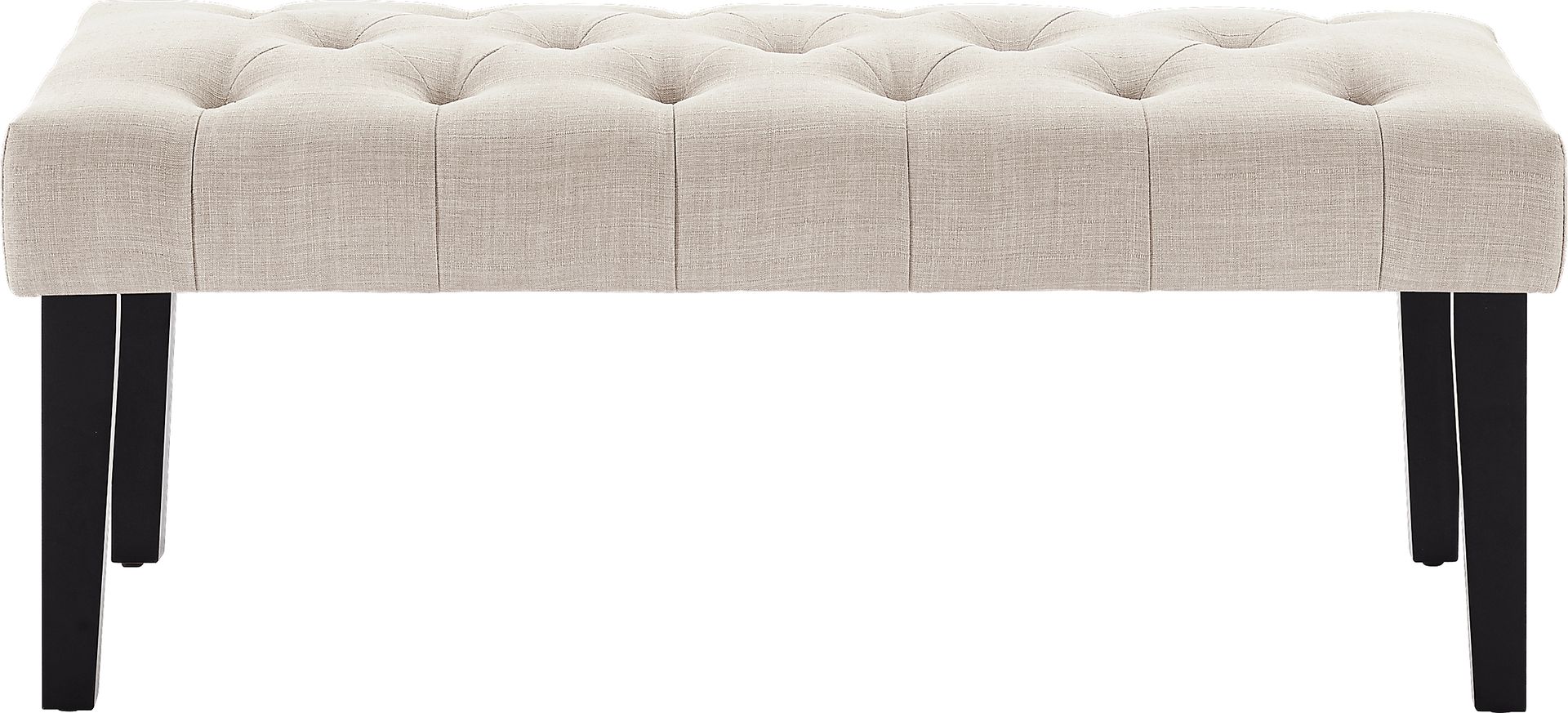 Northdale Beige Queen Upholstered Headboard and Bench - Image 6