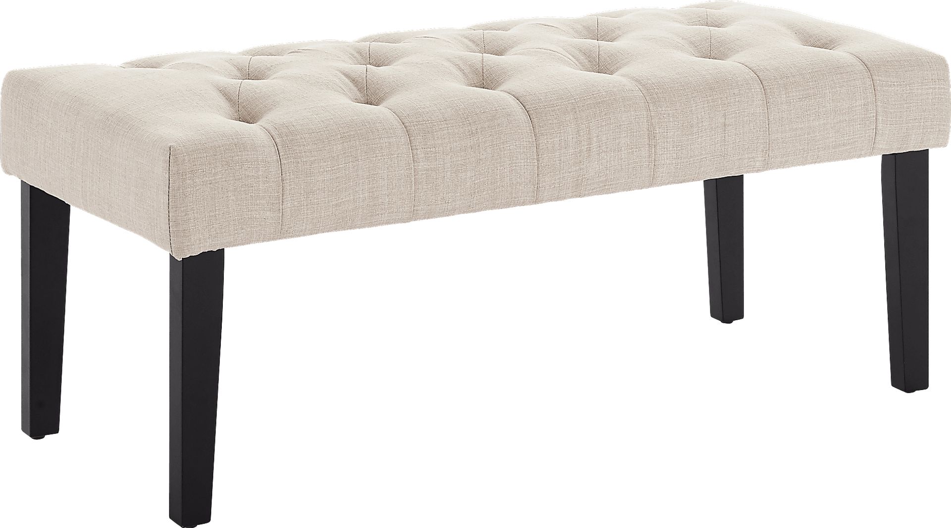 Northdale Beige Queen Upholstered Headboard and Bench - Image 7