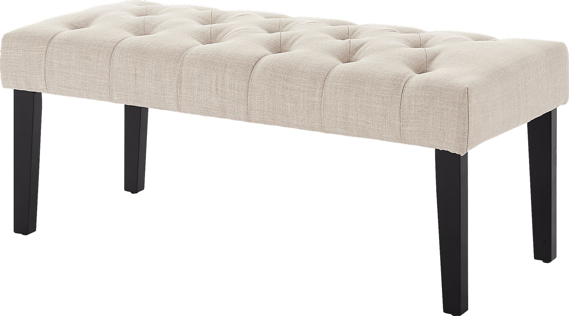 Northdale Beige Queen Upholstered Headboard and Bench - Image 8