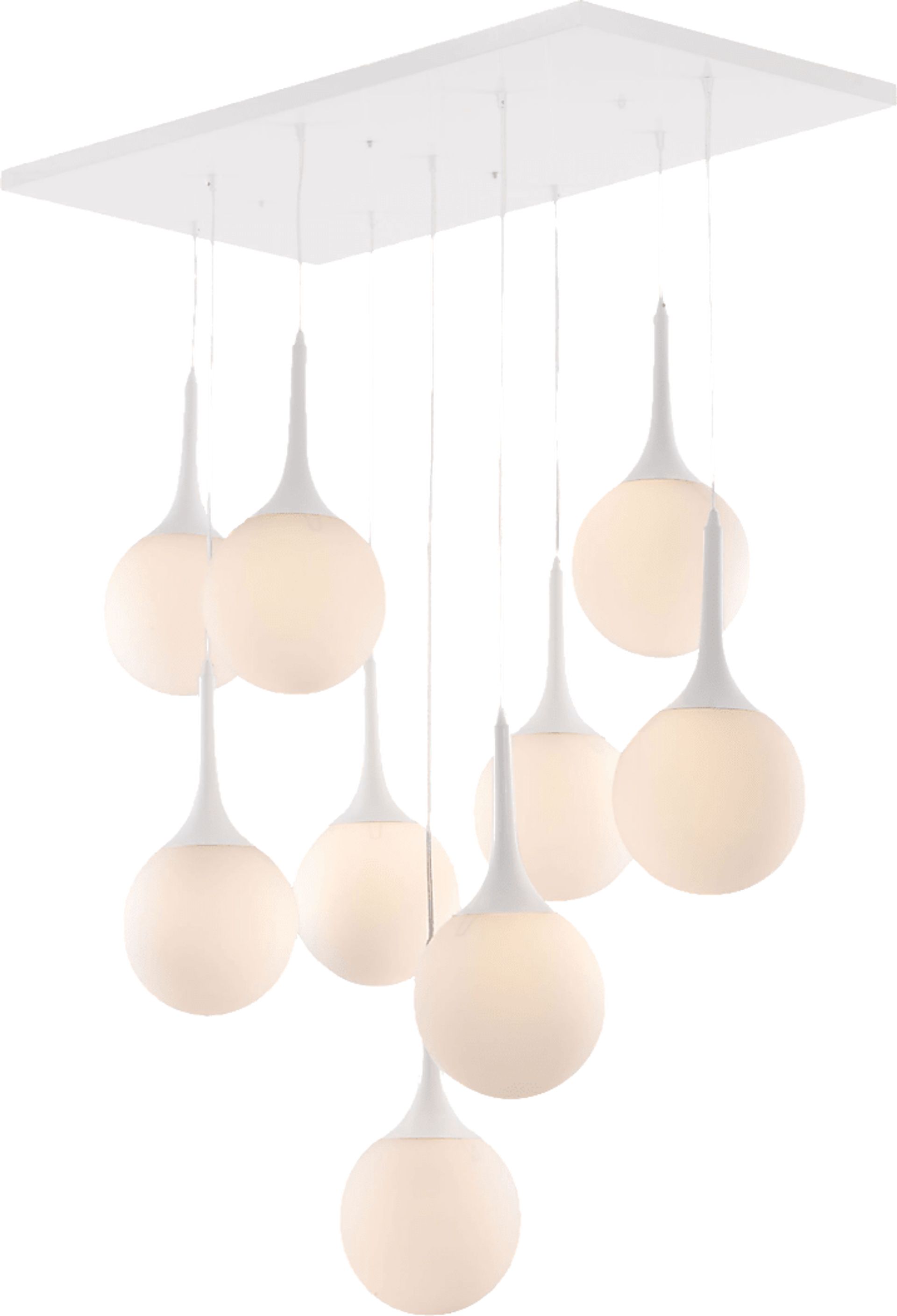 Northshore Point White Chandelier - Image 2
