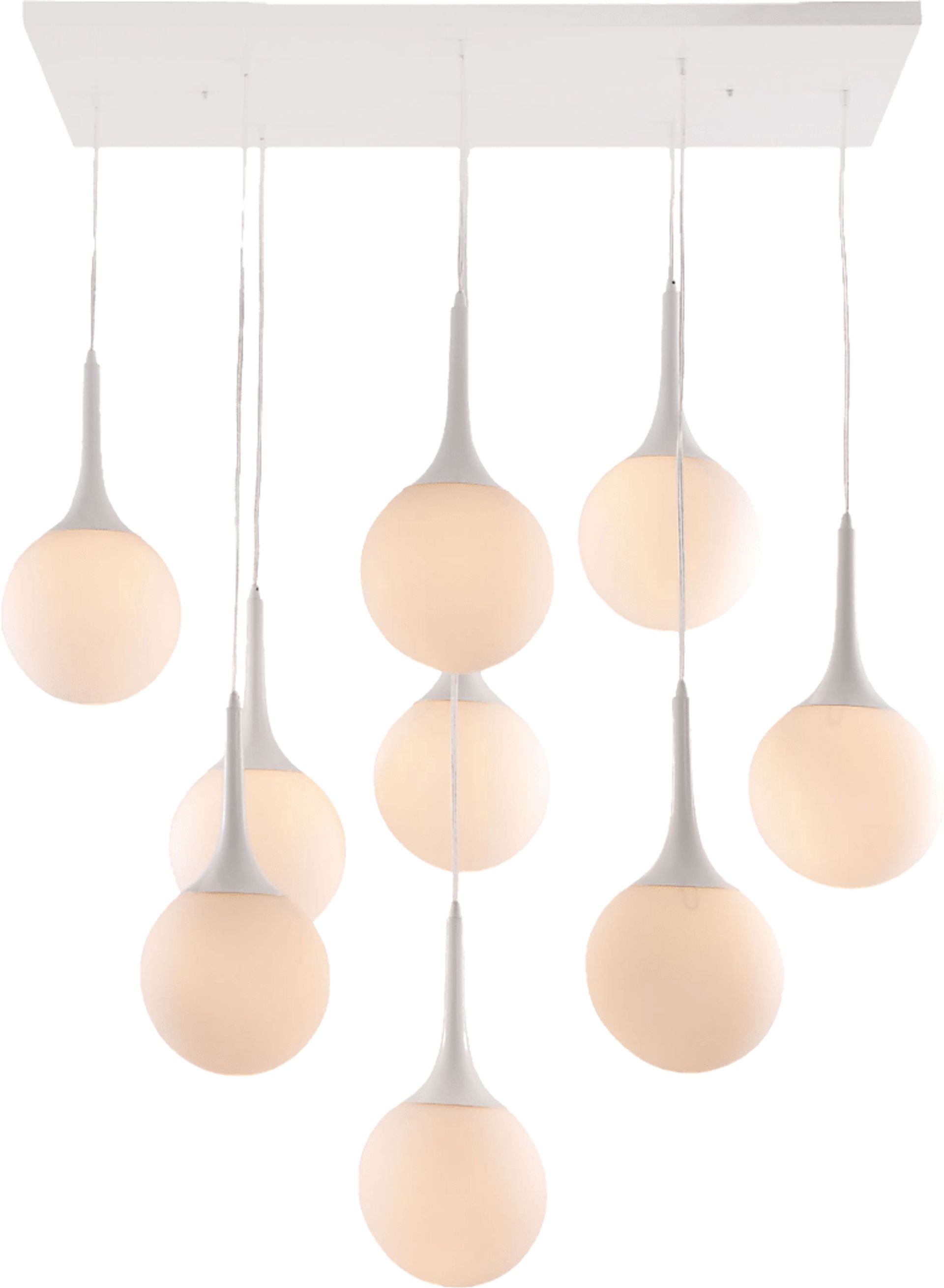 Northshore Point White Chandelier - Image 3