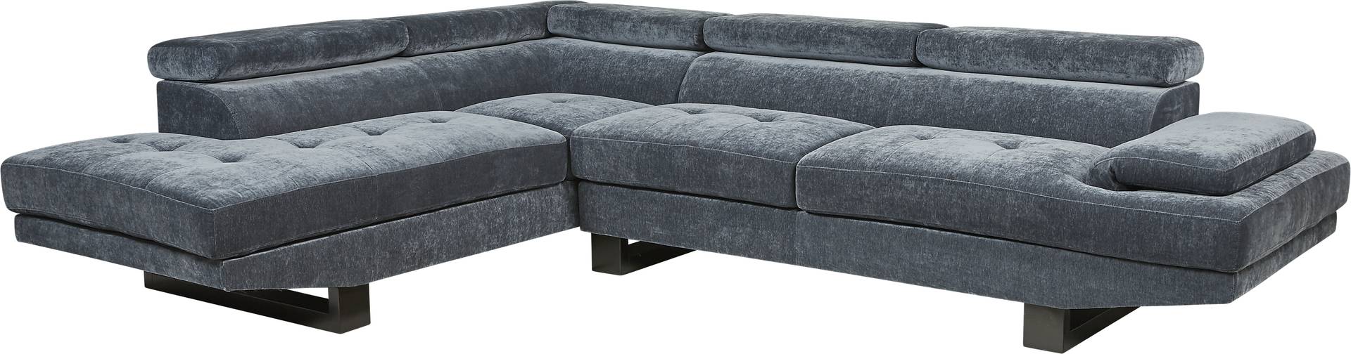 2 pc left arm chaise sectional