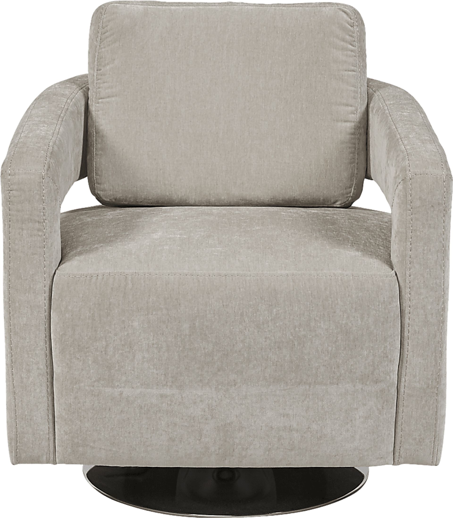 Northside Platinum Swivel Chair - Image 2