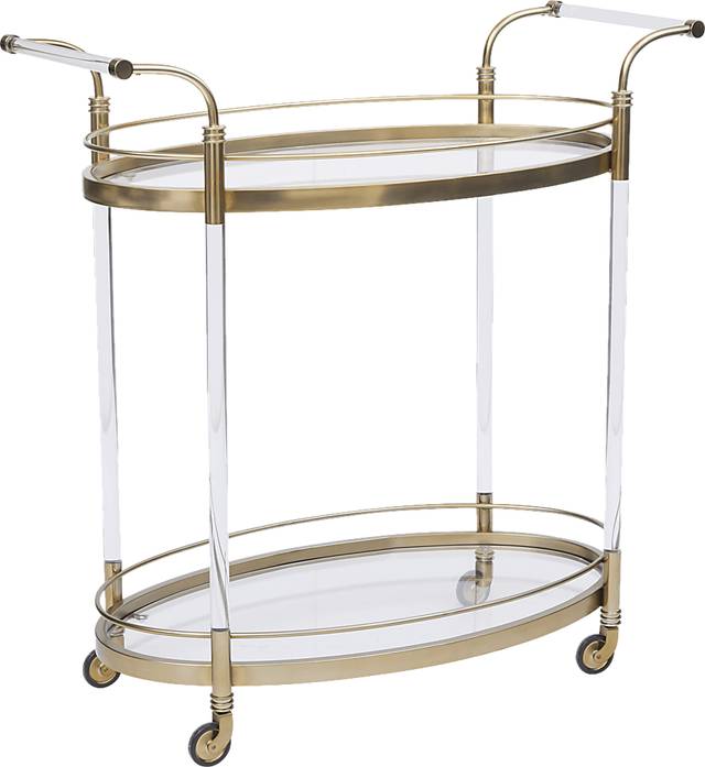 Northwick Gold Bar Cart - Thumbnail - Image 1