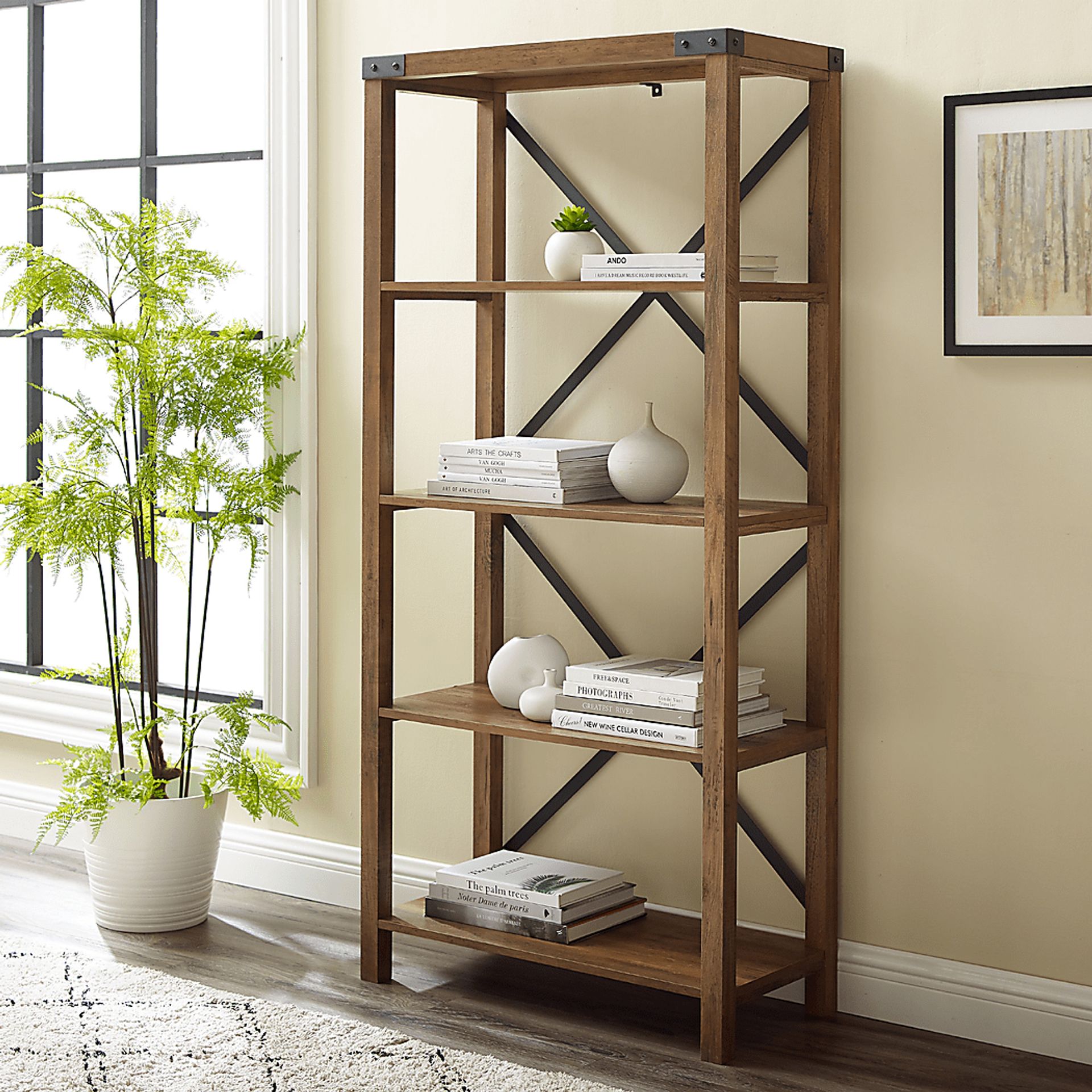 Northwinds Oak Bookcase - Image 5