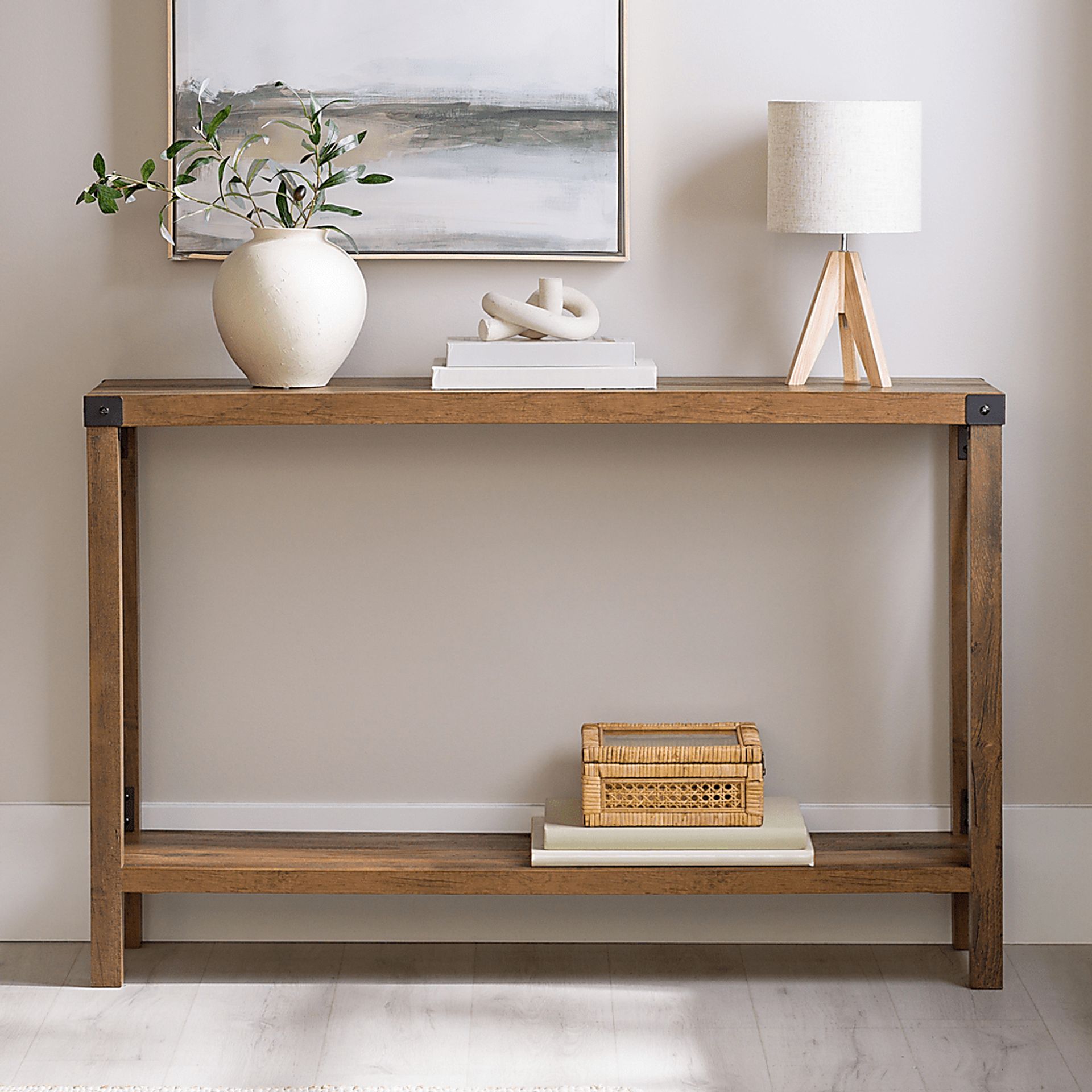 Northwinds Oak Sofa Table - Image 5
