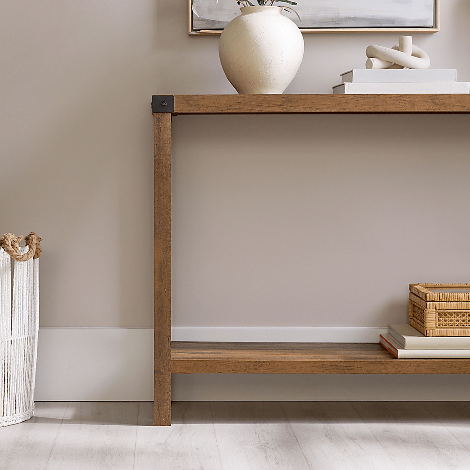 Northwinds Oak Sofa Table - Image 6