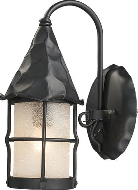 Norview Black Outdoor Wall Sconce