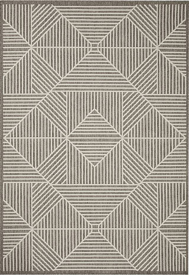 Norwalk Taupe 5'3 x 7'7 Indoor/Outdoor Rug - Thumbnail - Image 1