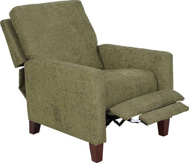 Norwich Avocado Push Back Recliner - Thumbnail - Image 1